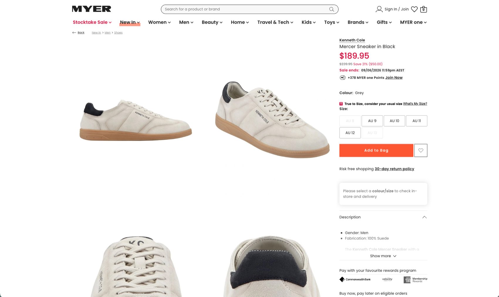 Redesigned product detail pages.