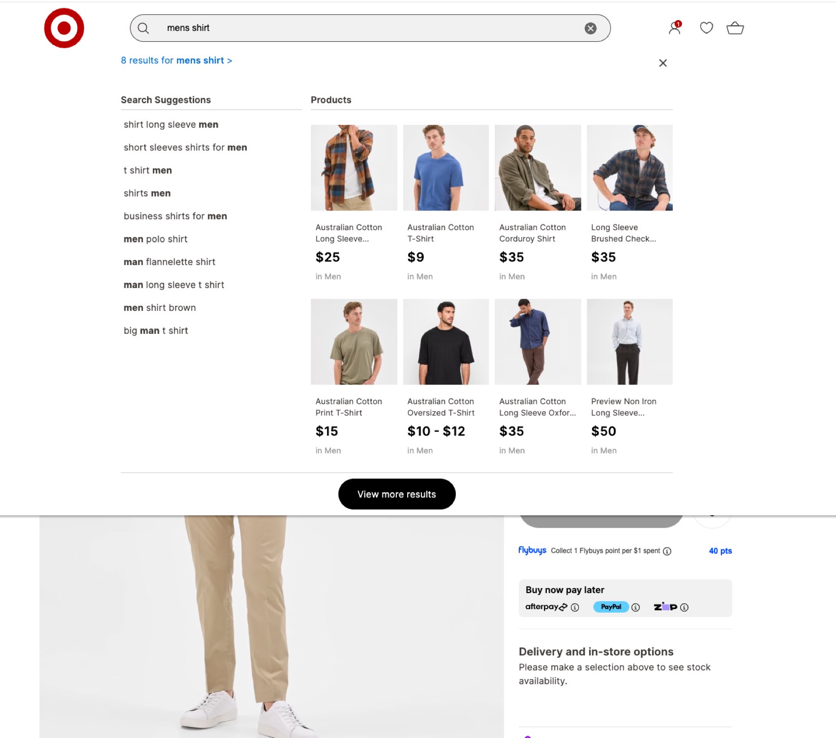 A rebuilt search experience, aimed at the shortest path to the right product.
